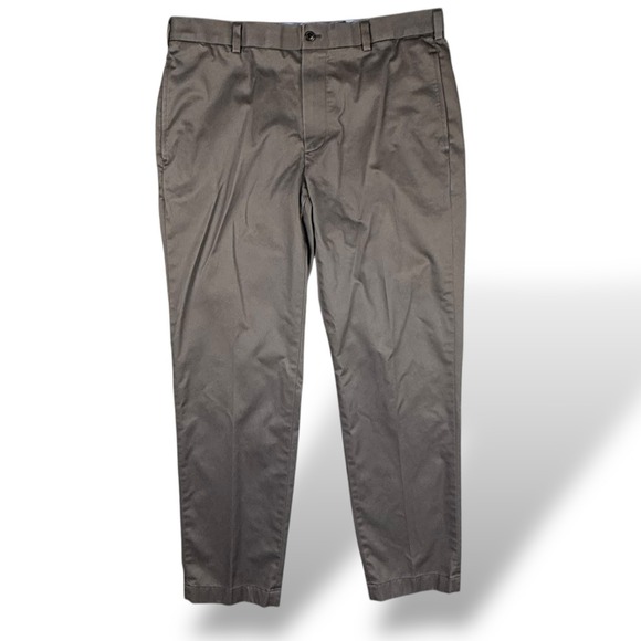 Brooks Brothers Other - Brooks Brothers Advantage Chino Stretch Clark Fit Tag SZ 36x32 Taupe Gray *READ*